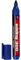 edding 300 Permanentmarker - blau - 1 Stift - Rundspitze 1,5-3 mm - wasserfest, schnell-trocknend - wischfest - für Karton, Kunststoff, Glas, Holz, Metall, Glas