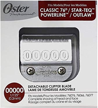 Oster Ersatz-Scherkopf für Oster Motormaschine 97,44, 0,2 mm, Typ 76918-006, Size 00000