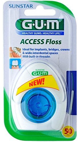 GUM ACCESS Floss per 50 applicazioni 2 confezioni da 50 pezzi