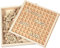 small foot 7988 Wörter Legen aus Holz, Lernhilfe zum Buchstabieren mit 145 Buchstabenwürfeln, ab 6 Jahren, ca. 19 x 18 x 3 cm