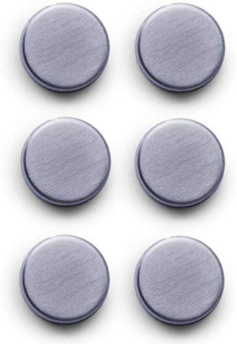 Zeller 11203 Magnet-Set 6-teilig, ø 2.7 cm, edelstahl