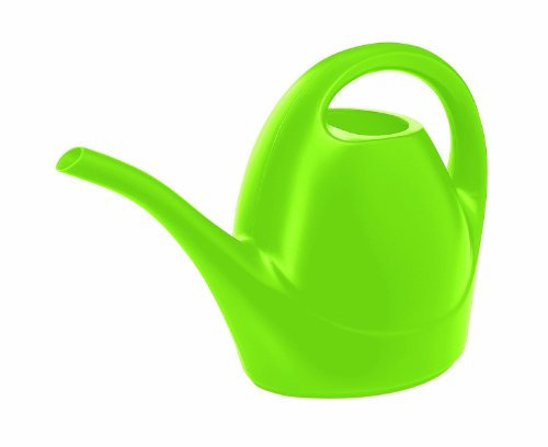 Emsa 508661 Gießkanne, Klassisches Design, Volumen 1,5 Liter, Kunststoff, Grün, Oase