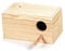 Arquivet Nido de Madera para pájaros - Casa para periquitos - Caja para pájaros - Nido para pájaros de jardín - Nido cría para Aves Natural - 20 x 11 x 10 cm