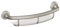 Moen Home Care Bathroom Safety 16 Inch Handicap Grab Bar for Bathtub and Shower with Storage Shelf, Elderly Assistance Product, Brushed Nickel, R2356DBN