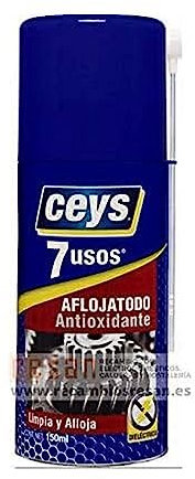 Ceys - Spray Aceite Antioxidante - Aflojatodo 7 usos - 150ML