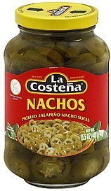La Costena eingelegte Jalapeno-Nacho-Scheiben, 450 ml, 2 Stück