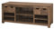 MASSIVMOEBEL24.DE | Nature Grey - massives TV-Board - geölt | Sheesham-Holz/Palisander | grau | 148x50x62 | 4 Schubladen - 6 offene Regalfächer | Lowboard