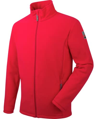 WÜRTH MODYF Fleecejacke Peter – Atmungsaktives Arbeitsfleece – perfekt für Handwerk, Werkstatt, Arbeiten im Freien in schwarz, grau, blau, grün, rot – Größen XS - 6XL