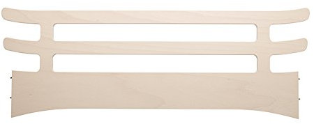 Reling white wash Neues Modell für das Leander Juniorbett Kinderbett - Original-Zubehör von Leander - Rausfallschutz und DESIGN-Element