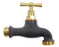 Boutte - Robinet d'arrosage bicolore Ardoise, 15x21/20x27 - BOURO0182923