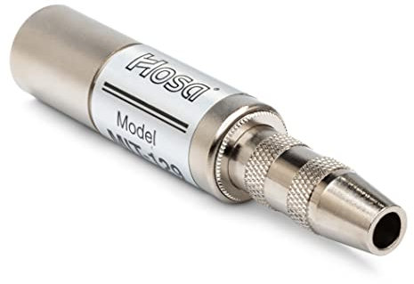 Hosa MIT-129, Impedance Transformer, 1/4 in TSF to XLR3M