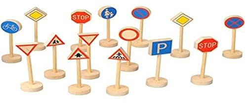 Goki - 2041286 - Figurine Transport Et Circulation - Panneau De Signalisation I, Mixte