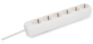 UNITEC TSD 6fach 1,4m, weiß