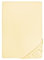 biberna Jersey-Elastic-Spannbetttuch 0077866 (Matratzenhöhe max. 25 cm) 1x 120x200 cm - 130x220 cm, gelb