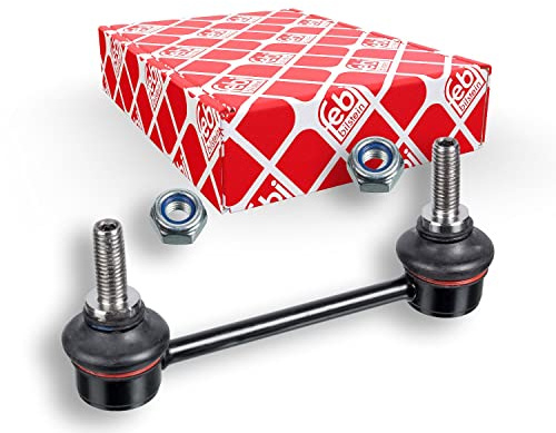 febi bilstein 25278 Verbindungsstange mit Sicherungsmuttern, 1 Stück | Kompatibel mit: AUDI 100 C4 Avant, 100 C4 Stufenheck, A6 C4, A6 C4 Avant