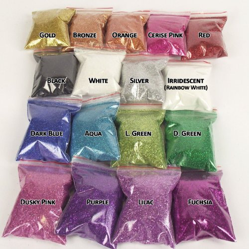 25 Grams Of Extra / Ultra Fine Glitter in Bronze For Crafts / Nails / Floristry