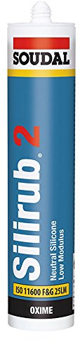 Soudal Silirub 2 Neutral Silicone - 300ml - Clear