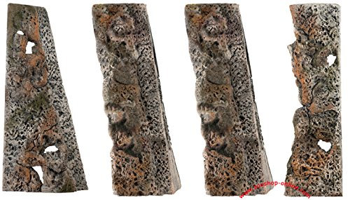 Unbekannt Aquarium 3 D Rückwand Set Riff für Becken 60x30cm