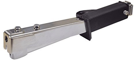 PARCO® Deutscher Premium Hammertacker Typ 011 mit robustem Stahlgehäuse & ergonomischem Handgriff, Schlagtacker, Leistungsstarker Tacker - Klammern 4-6 mm