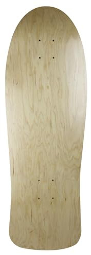 Elch Old School Skateboard Deck (25,4 x 76,2 cm Natur)