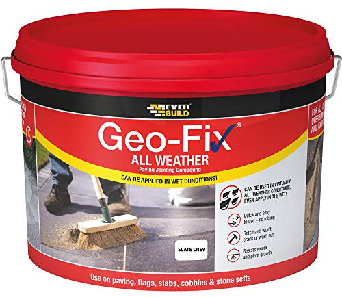 Geo-Fix All Weather Paving Joint Compound, Grey, 14 kg