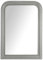Atmosphera - Miroir Adele Gris - Bois 74x104 cm