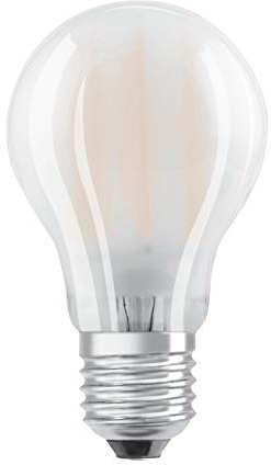 OSRAM LED Retrofit Classic A/LED lamp, Classic Bulb Shape: E27, 7.20 W, 220…240 V, 60 W Replacement, Frosted, Warm White, 2700 K, 1pack