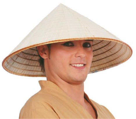 GUIRMA - Sombrero vietnamita paja