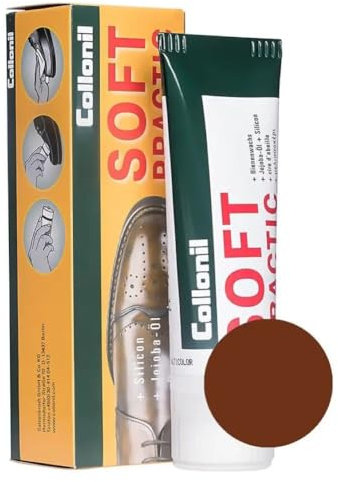 Entretien pour cuirs lisses Collonil Silicon Polish Classic 75 ml (Marron Moyen)