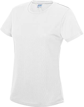 Just Cool Womens/Ladies Sports Plain T-Shirt
