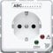 Jung CD521KINAUFO Schuko-Steckdose mitUeberspannungsschutz
