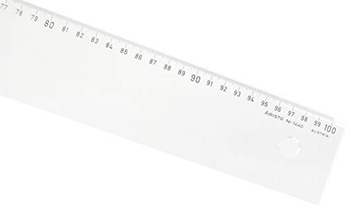 Aristo AR1440 Lineal (Plexiglas, 100cm) glasklar
