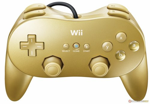 MANETTE CLASSIQUE PRO Wii OR