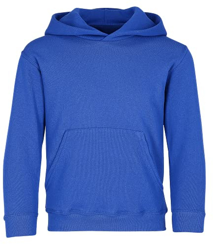 Sudadera con capucha para niños (unisex), de la marca Fruit of the Loom Azul azul cobalto 9 años