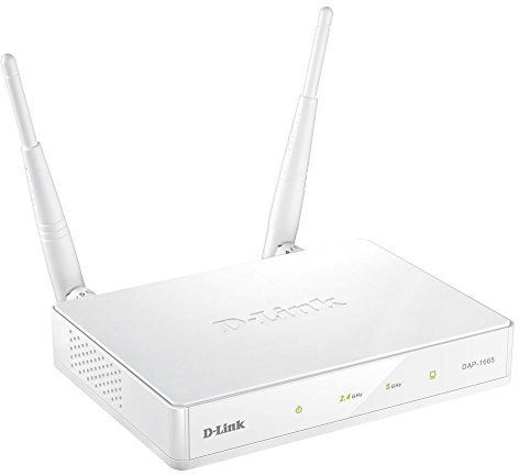 D-Link DAP-1665 Access Point, Ripetitore Universale, Wireless AC1200, Doppia Banda, 1 Porta Gigabit Ethernet, Bianco
