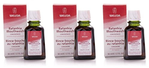 (3er BUNDLE) | Ratanhia Mouthwash | 50ml - Weleda