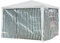 Seitenwände Pavillon 3x2m grün/weiß PE 2Stück 1xFenster Gartenzelt Seitenteile