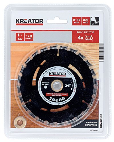 KREATOR KRT020301 KRT020301 Pista Madera 135mm24d