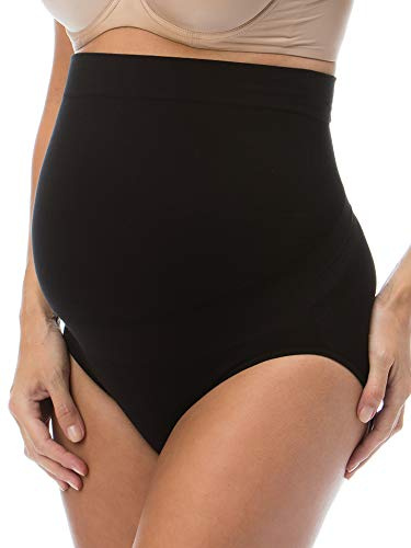 RelaxMaternity 5100 Culotte de Grossesse en Coton avec Bande élastique de Soutien pour Le Ventre