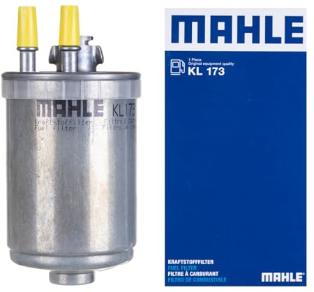 MAHLE KL 173 Kraftstofffilter - für Ford Focus I (DAW, DBW), u.a. | Kompatibel mit: FORD FIESTA IV, FIESTA Kasten/Großraumlimousine, FIESTA Kasten/Schrägheck, FOCUS I, FOCUS I Stufenheck