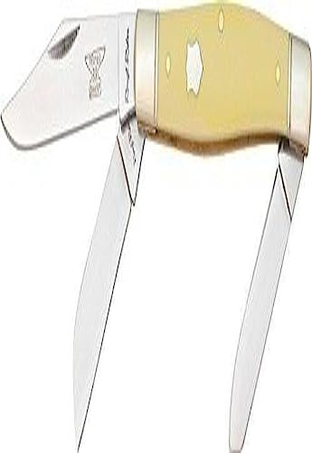 Rough Rider - Taschenmesser - Large Stockman Yellow - Länge Geschlossen: 10.8 cm