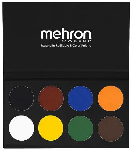 Mehron Paradise Makeup AQ - 8 Color Palette - Basic