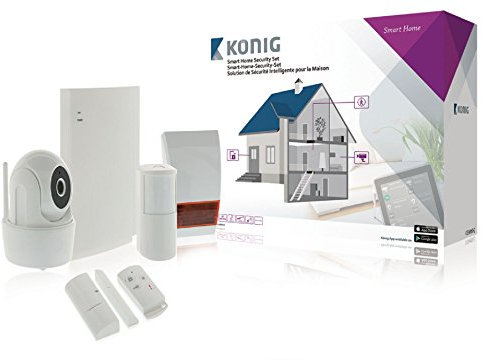 König SAS-CLALARM10 Smart-Home-Security-Set