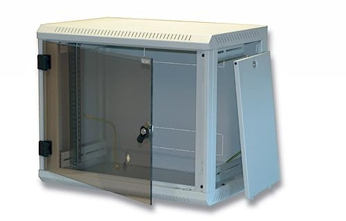 Triton 19 Zoll Rack Wall-Mount 9U/400 Removable Side Wandrahmen 30 kg Grau Regal 30 kg Wandrahmen Grau 18,2 kg 600 x 395 x 500 mm