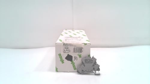 WAGO 2002-2208 Doppelstock-Durchgangsklemme 5.20mm Zugfeder Belegung: L Grau 50St.