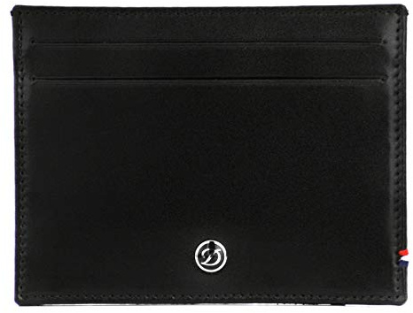 S.T Dupont D-180011 Porte-Cartes en Cuir pour 4 Cartes de crédit