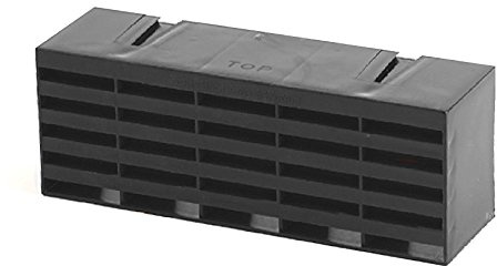 5 x Black Air Bricks Vent 9 x 3 Brick Grille AirBrick Flow Vents Ventilation