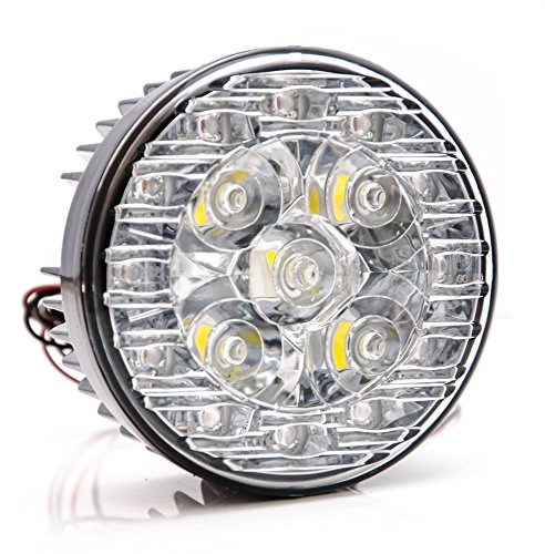 LED Tagfahrlicht- und Positionslampe rund universell TFL 95mm 24V E-Prüfzeichen