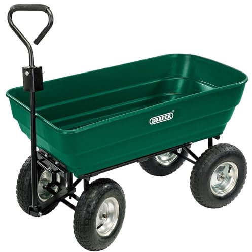 Draper 52628 Heavy Duty Tipping Cart , Blue