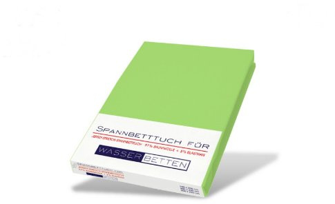 Kirsten Balk Jersey Stretch Spannbettlaken, Apfel, 140 x 200-160 x 220 cm